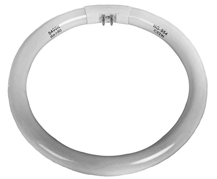 Энергосберегающая лампа в форме кольца